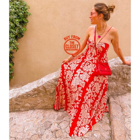 RARE!!! MANGO BLOGGER FAVE!!! Floral Maxi Dress NWT - Picture 2 of 16